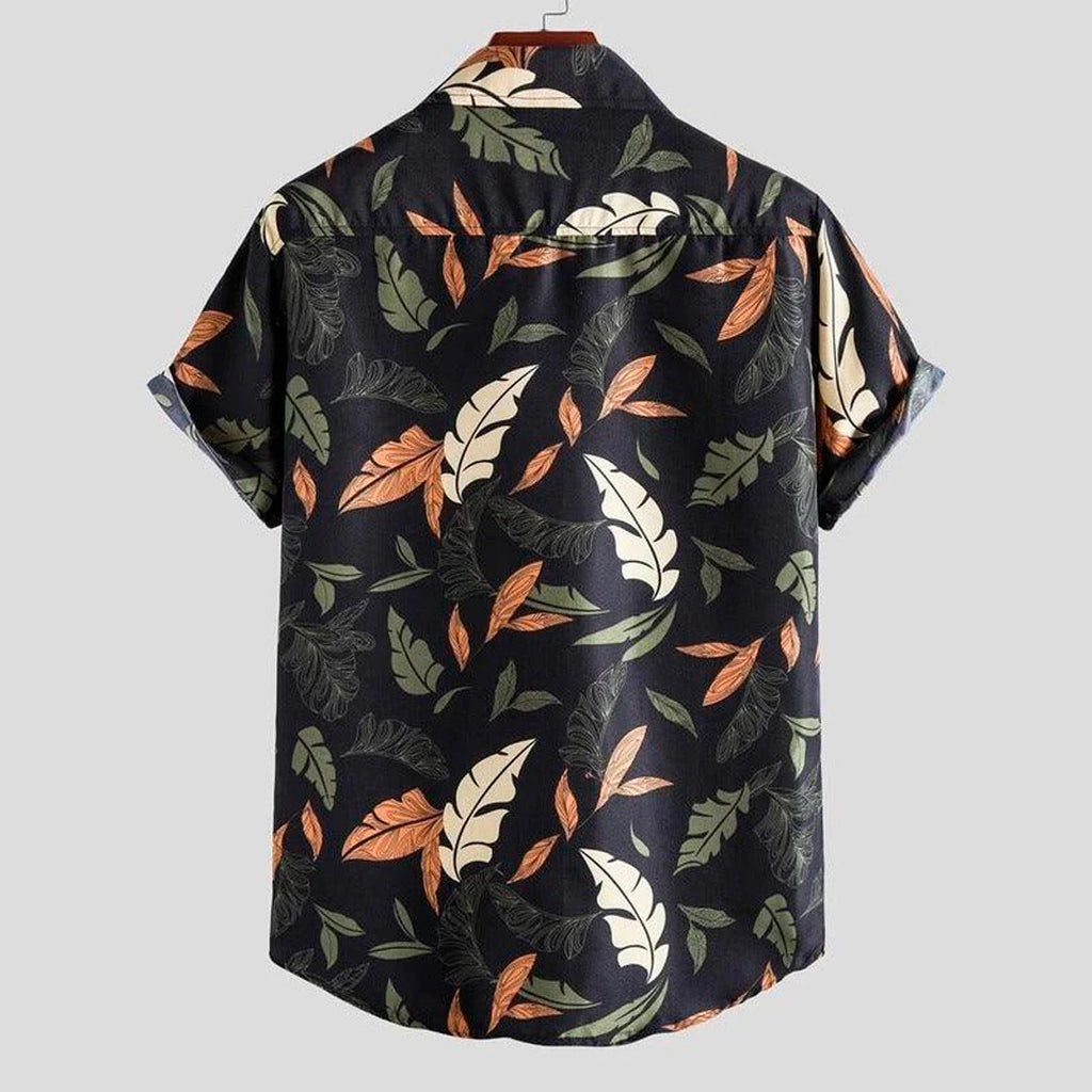 Camisa Manga Curta Autumn Venazzi VZ577 com estampas versáteis, caimento leve e estilo moderno para composições casuais e autênticas.