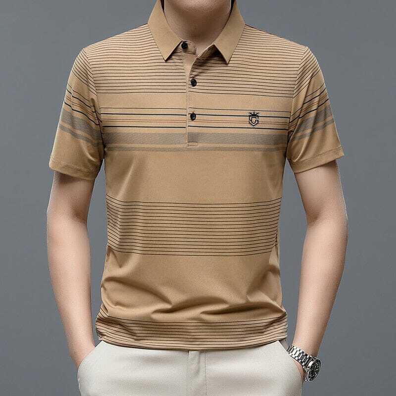 Camisa Polo Masculina Coudy Venazzi VZ077 com toque suave, tecido respirável e estilo versátil para uso diário ou combinações elegantes.