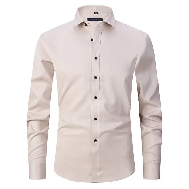 Camisa Social de Algodão Masculina Venazzi VZ083 com caimento slim, algodão premium e estilo elegante para uso profissional ou social.