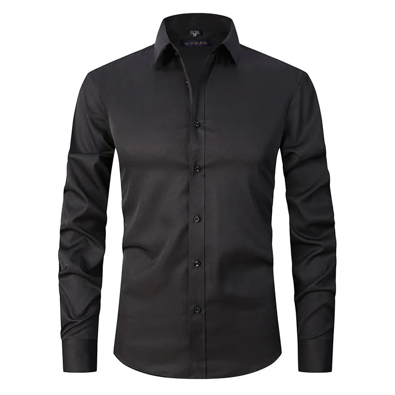 Camisa Social de Algodão Masculina Venazzi VZ083 com caimento slim, algodão premium e estilo elegante para uso profissional ou social.